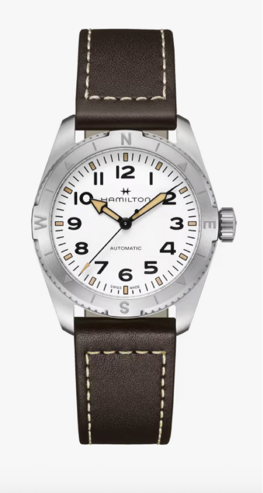 Hamilton Khaki Field Expedition Automatic 37 MM White Dial Watch H70225510