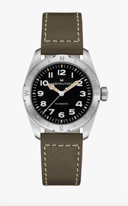 Hamilton Khaki Field Expedition Automatic 37 MM Black Dial Watch H70225830
