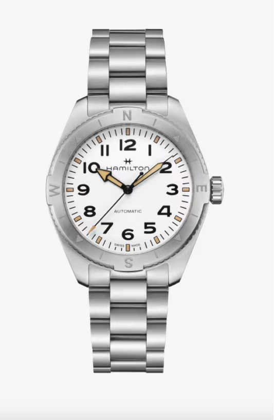 Hamilton Khaki Field Expedition Automatic 41 MM White Dial Watch H70315110