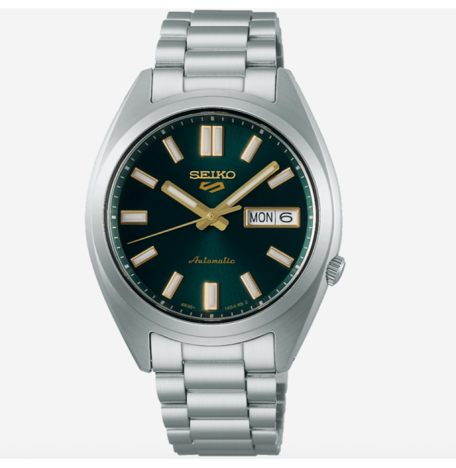 Seiko 5 Sports Series 38 MM SS Dark Green Dial Automatic Watch SRPL57K1