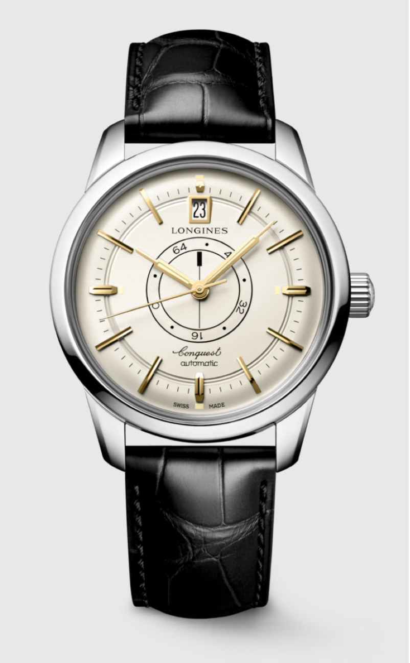 Longines Conquest Heritage Central Power Reserve Magnetic Resistant 38MM Automatic Champagne Dial Watch L16484782