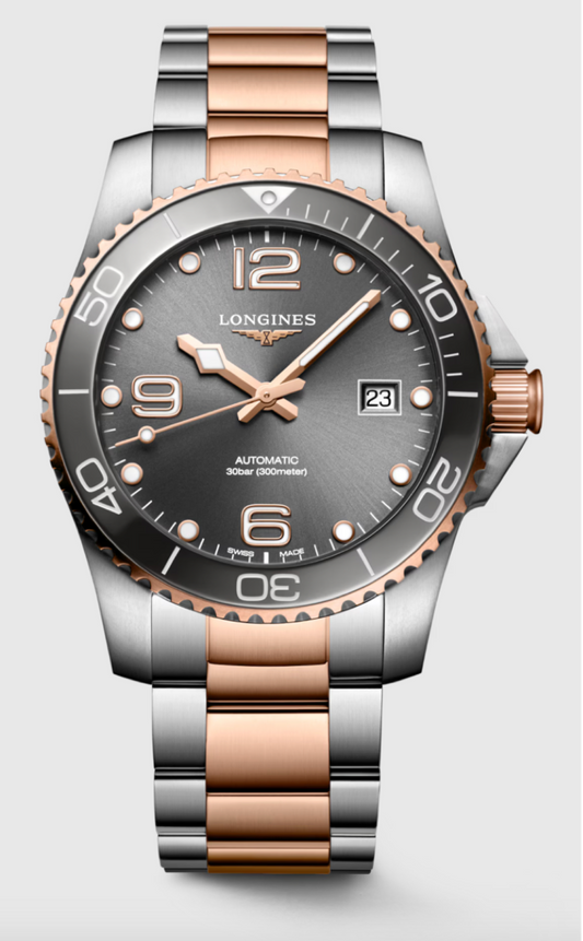 Longines Hydroconquest 41 MM Grey Dial Automatic Watch L37813787