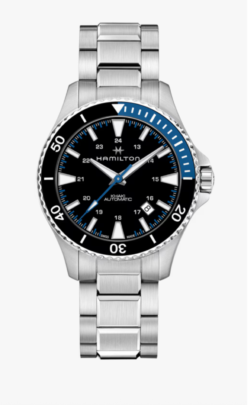 Hamilton Khaki Navy Scuba Automatic 40 MM Black Dial Watch H82315131