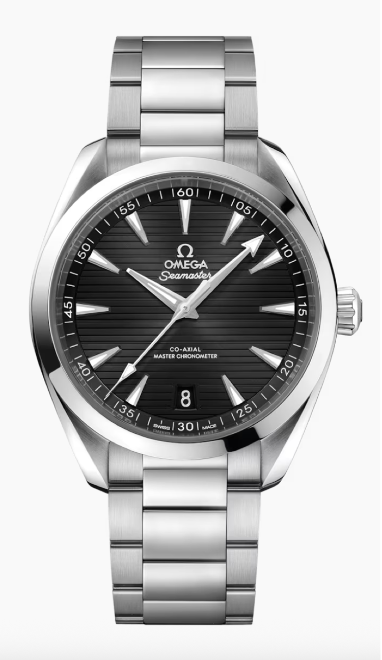 Omega Seamaster AQUA Terra 150M 41 MM Steel On Steel Black Dial Watch 220.10.41.21.01.001
