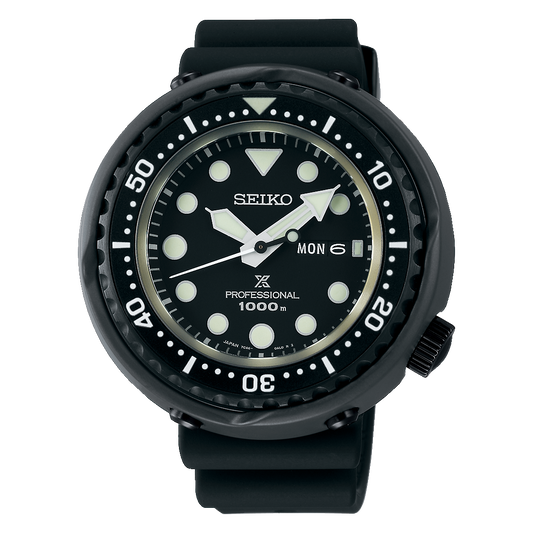 Seiko Prospex Sea 49.4 MM Quartz Stainless Steel Black Dial Watch S23631J1