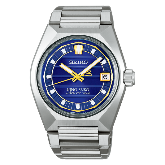King Seiko VANAC 41 MM Stainless Steel Automatic Watch SLA083J1