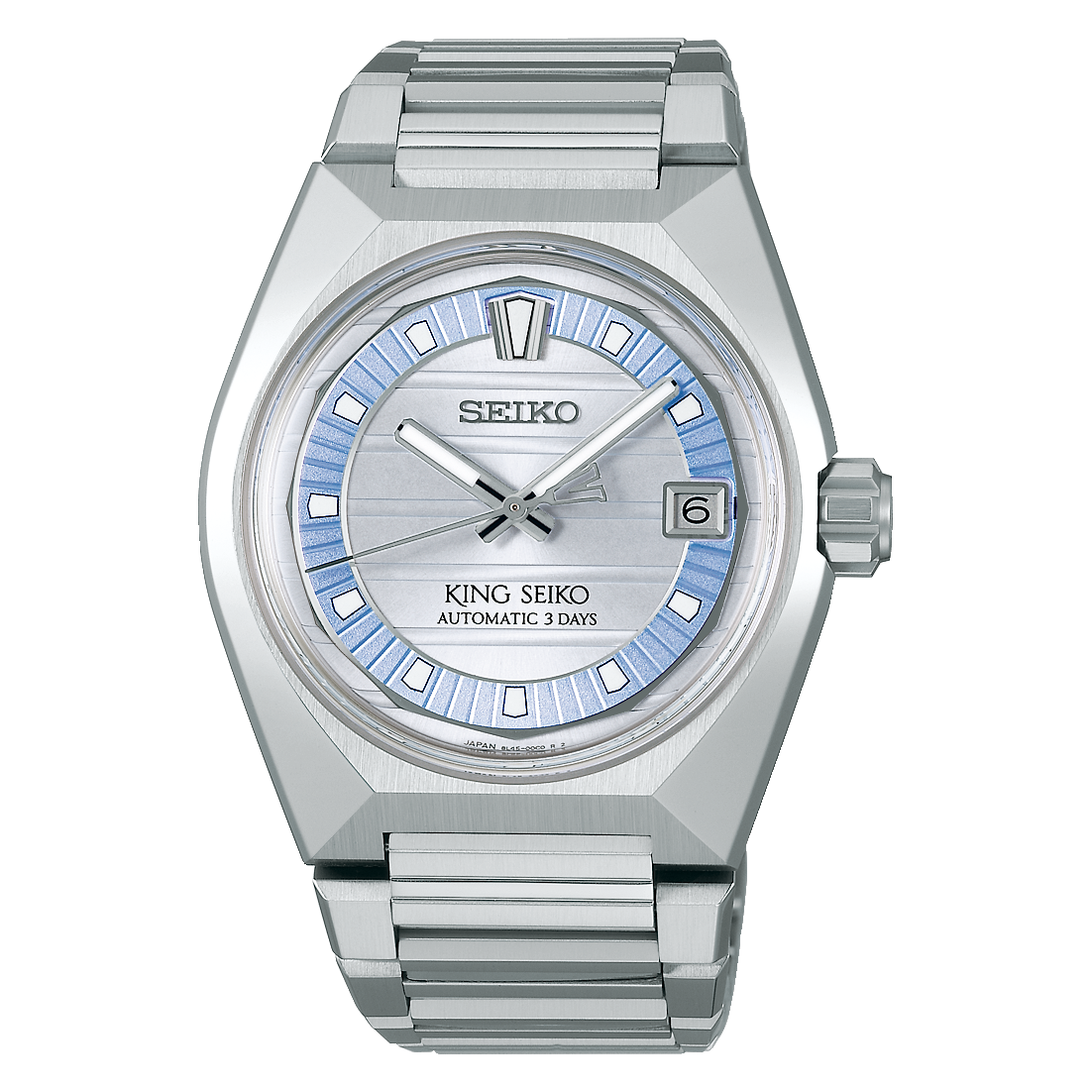 King Seiko VANAC 41 MM Stainless Steel Automatic Watch SLA091J1