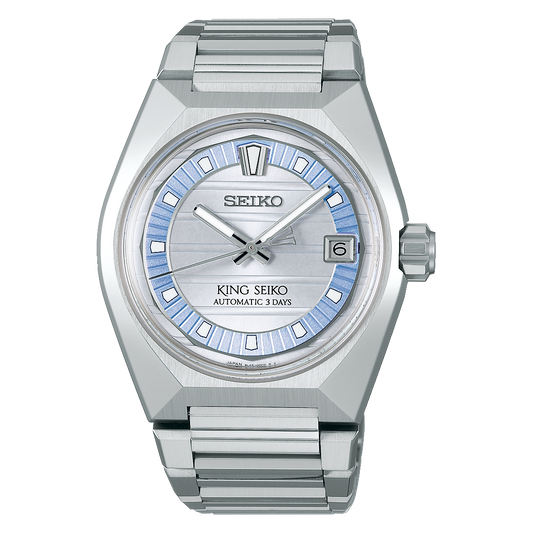 King Seiko VANAC 41 MM Stainless Steel Automatic Watch SLA091J1
