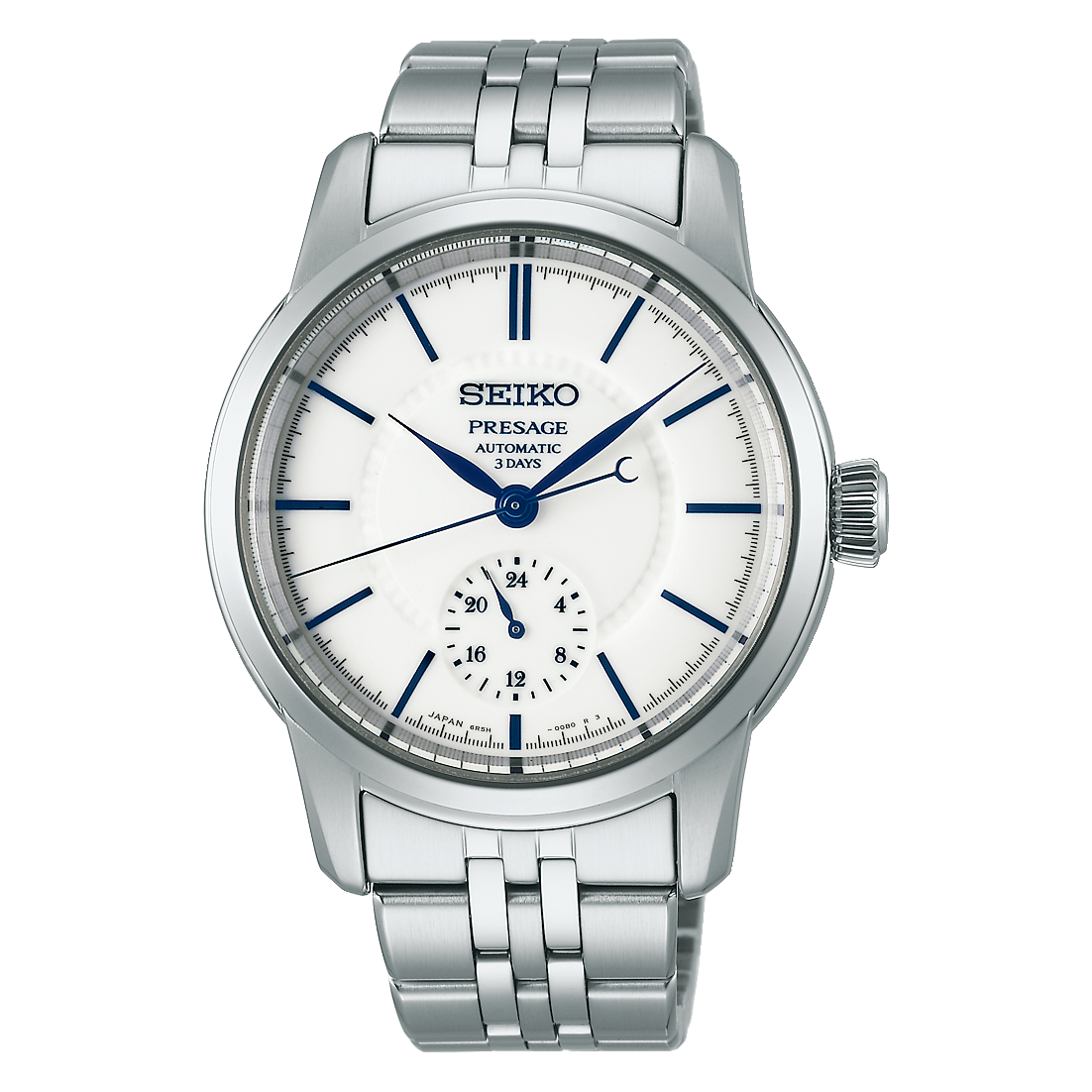Seiko Presage Classic Series Automatic 40.6 MM Steel Blue Dial Watch SPB445J1