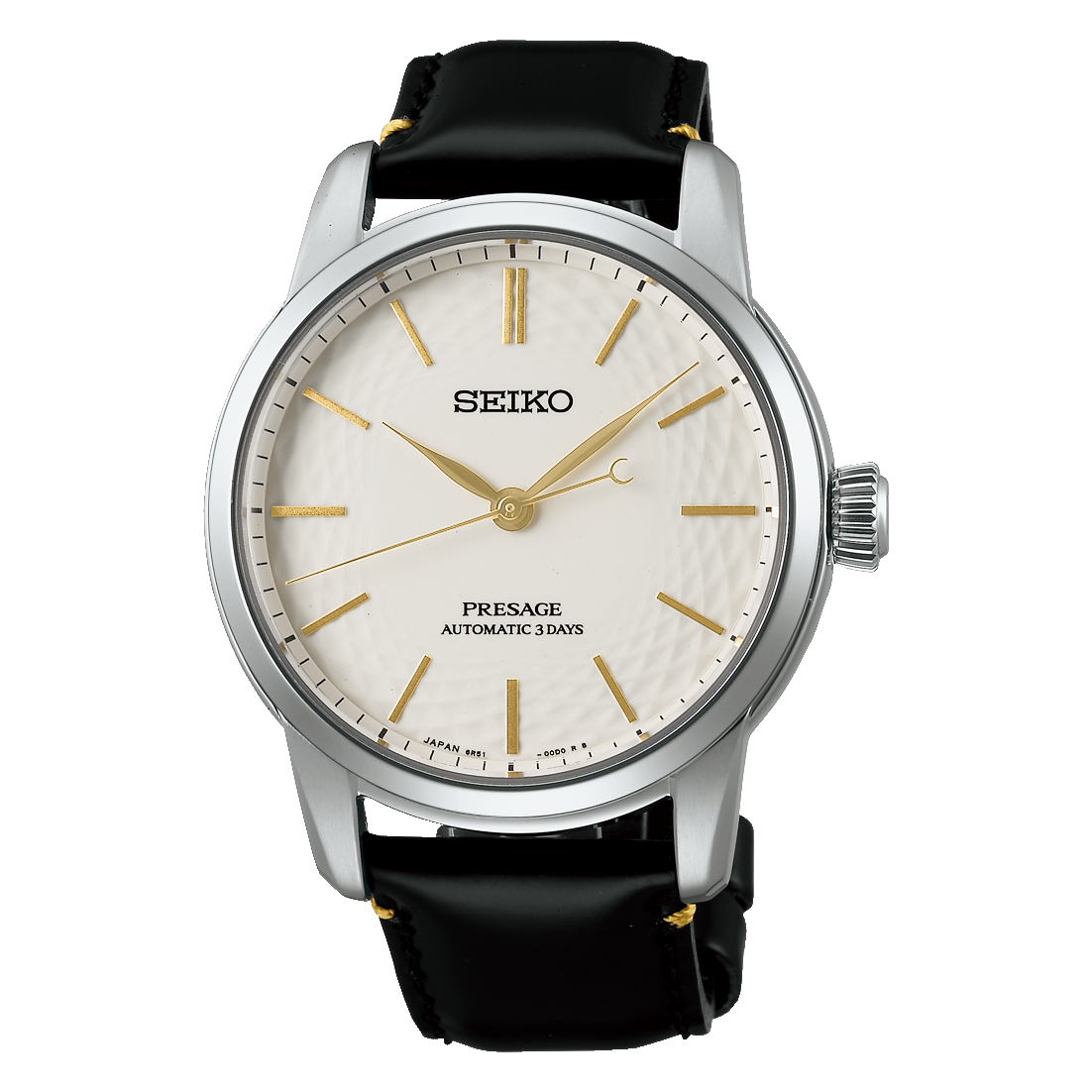 Seiko Presage Classic Series LE Automatic 40.6 MM Stainless Steel White Dial Watch SPB497J1