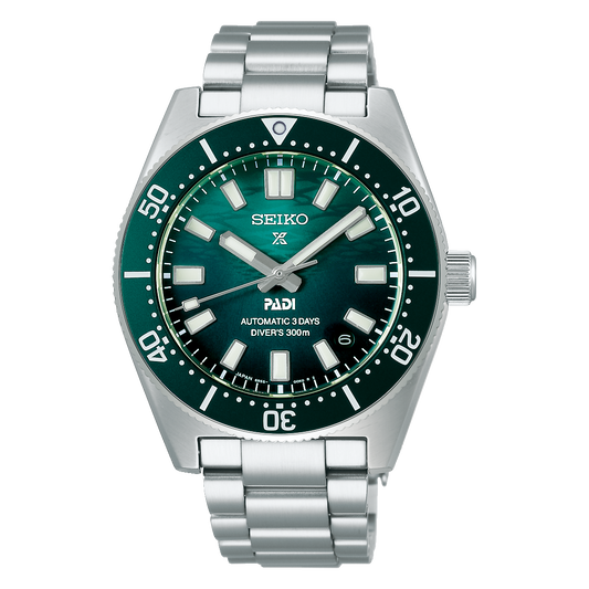 Seiko Prospex Sea 1965 Heritage Diver's  Stainless Steel 40 MM Green Dial Watch SPB501J1