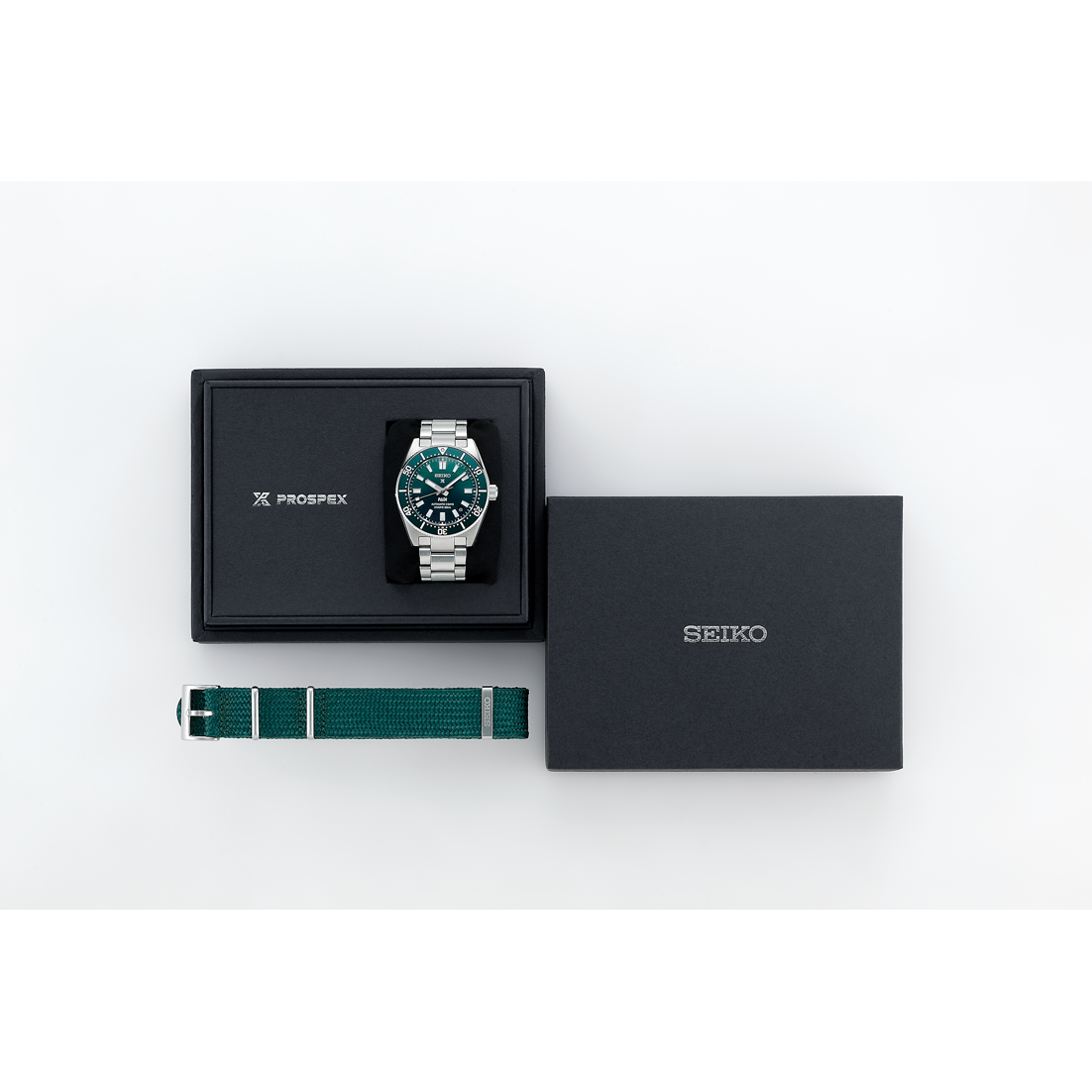 Seiko Prospex Sea 1965 Heritage Diver's  Stainless Steel 40 MM Green Dial Watch SPB501J1
