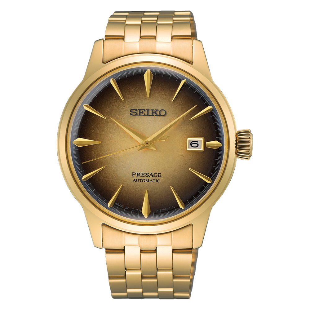 Seiko Presage Cocktail Time 40.5 MM Half & Half SS Automatic Watch SRPK48J1