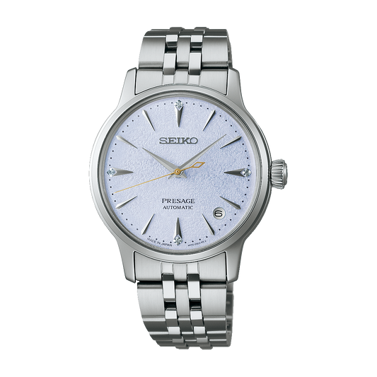 Seiko Presage Cocktail Time Automatic 34 MM Stainless Steel Watch SRPL61J1