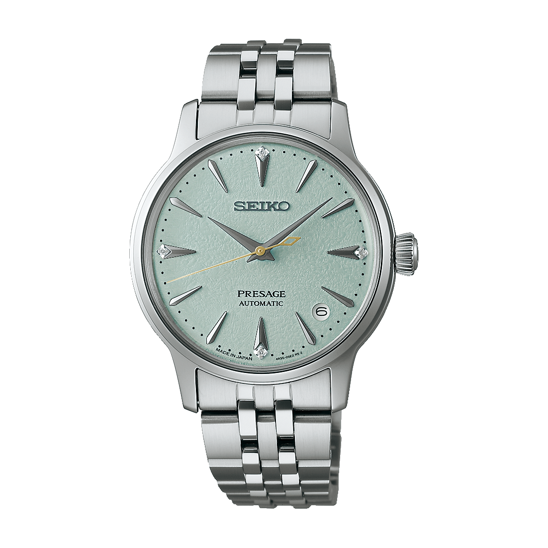 Seiko Presage Cocktail Time Automatic 34 MM Stainless Steel  Watch SRPL63J1