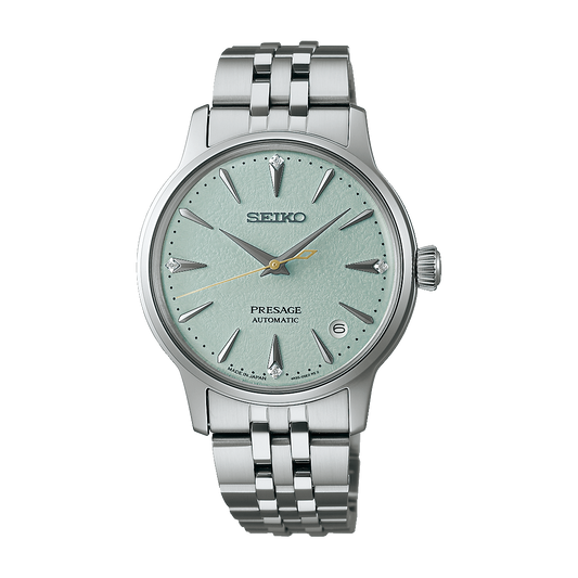 Seiko Presage Cocktail Time Automatic 34 MM Stainless Steel  Watch SRPL63J1