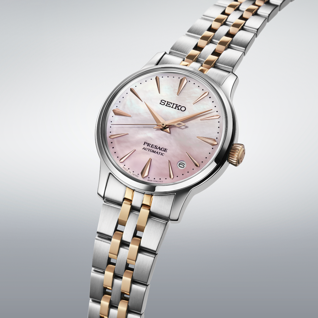 Seiko Presage Cocktail Time "Springtime" LE 9000 PCS 34 MM Automatic Watch SRPM06J1