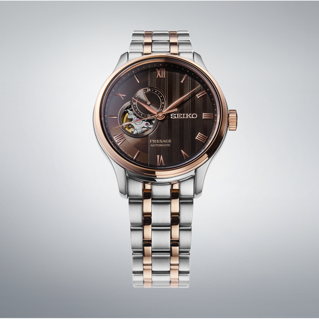 Seiko Presage Inspired by Japanese Gardens 41.8 MM Automatic SS Watch SSA466J1