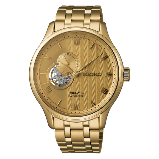 Seiko Presage Inspired by Japanese Gardens 41.8 MM Automatic SS Watch SSA468J1