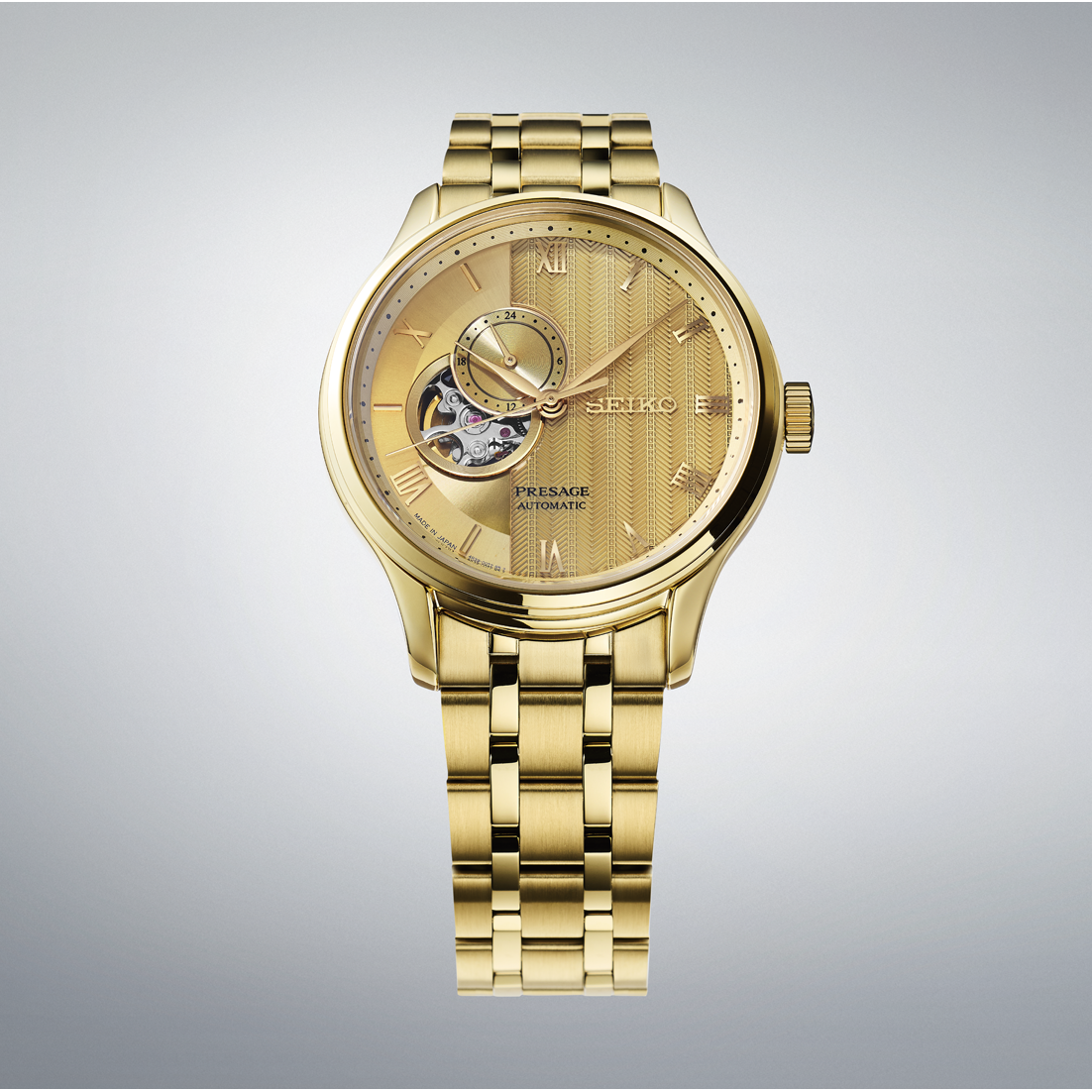 Seiko Presage Inspired by Japanese Gardens 41.8 MM Automatic SS Watch SSA468J1