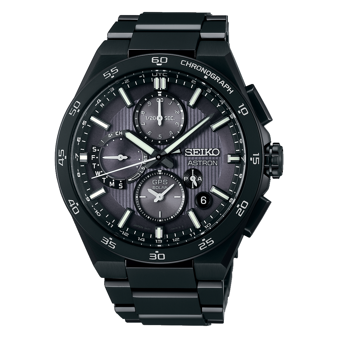 Seiko Astron Stainless Steel GPS Solar 43.3 MM Watch SSH155J1