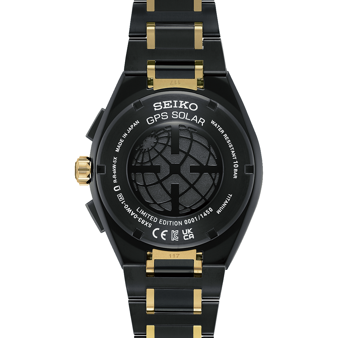 Seiko Astron 145th Anniversary LE GPS Solar Titanium 44.1 MM Watch SSH186J1