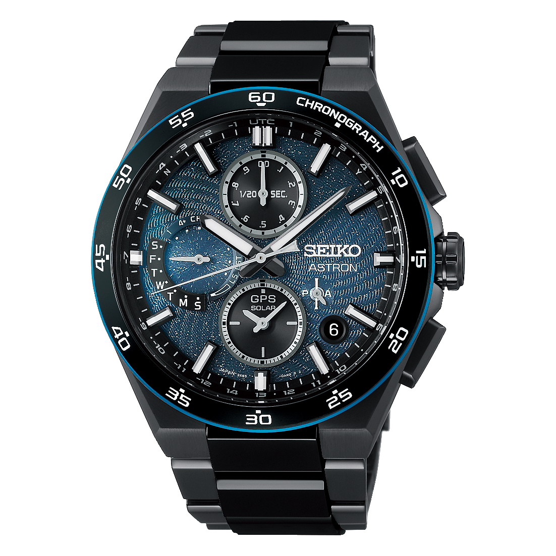 Seiko Astron GPS Solar LE Of 1,500 Pieces Titanium 43.3 MM Watch SSH187J1