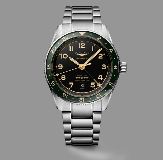Longines Spirit Zulu Pioneering Time Zones 42 MM GMT Automatic Watch L38124636