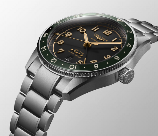*PRE-ORDER* Longines Spirit Zulu Pioneering Time Zones 42 MM GMT Automatic Watch L38124636