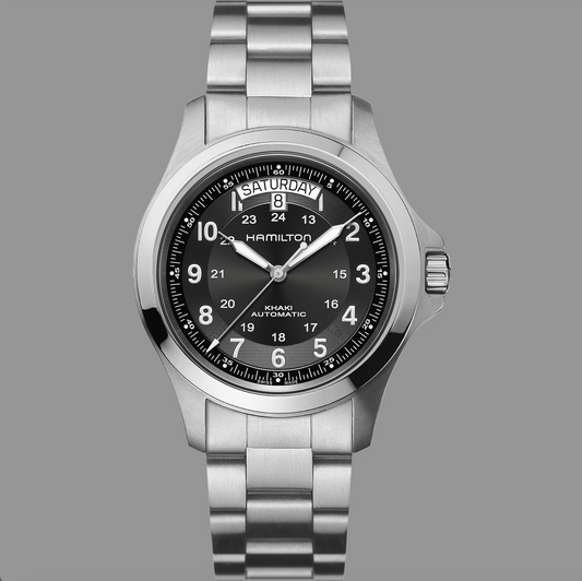 Hamilton Khaki Field King Automatic 40 MM Black Dial Watch H64455133