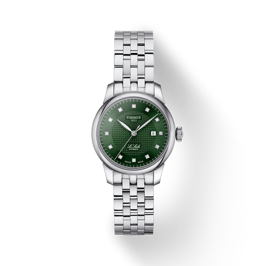 Tissot Le Locle Automatic 29 MM Stainless Steel Green Dial Watch T006.207.11.096.00