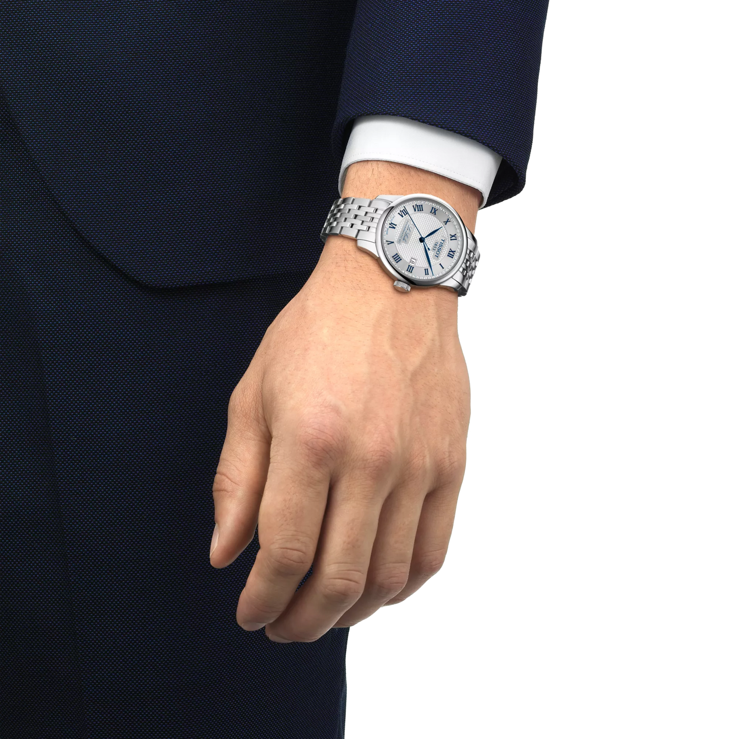 Tissot Le Locle Powermatic 80 20 TH Anniversary 39.3 MM SS Automatic Silver Dial Watch T006.407.11.033.03