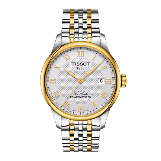 Tissot Le Locle Powermatic 80 Automatic 39.3 MM SS Silver Dial Watch T006.407.22.033.01
