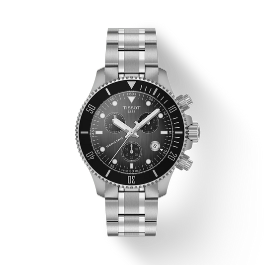 Tissot Seastar 1000 Chronograph 38 MM Quartz Graded Grey-Black Dial Watch T120.217.11.061.00