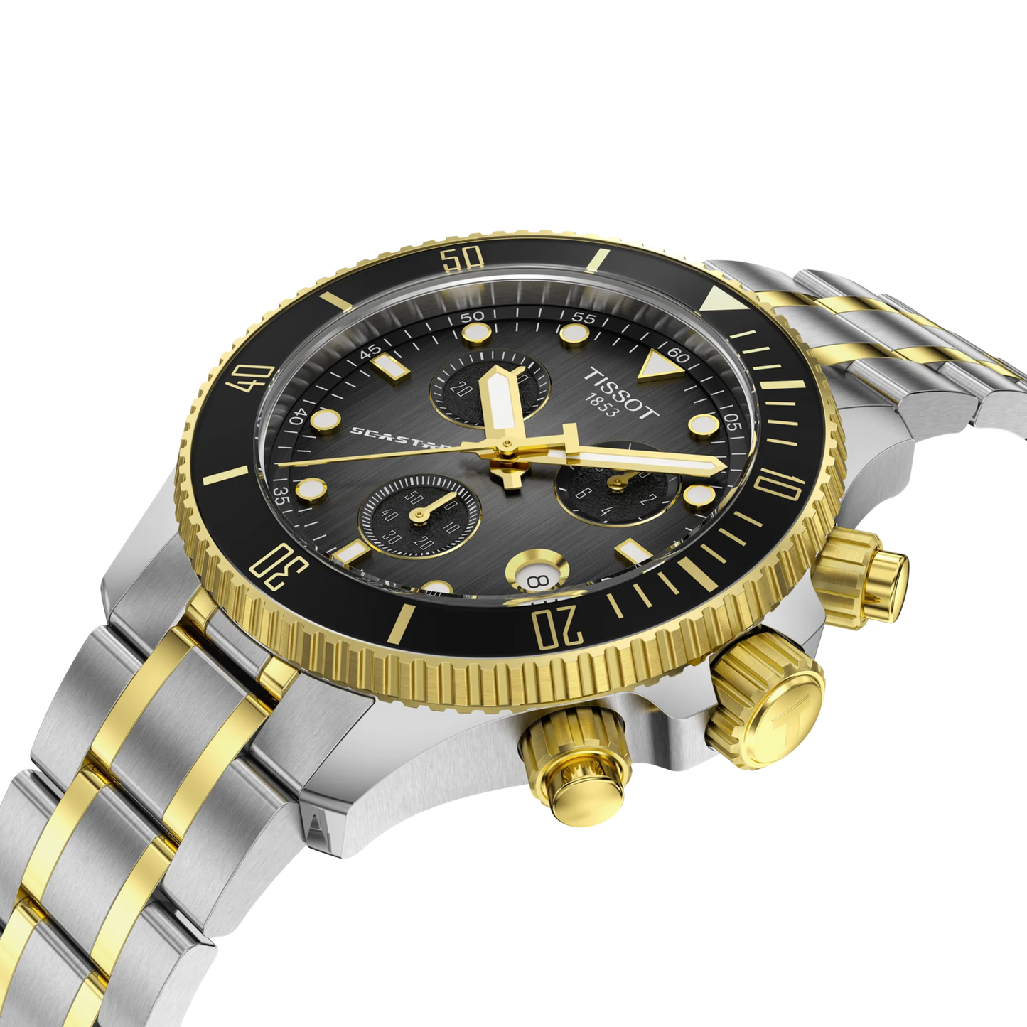 Tissot Seastar 1000 Chronograph 38 MM Quartz Graded Grey-Black Dial Watch T120.217.22.061.00