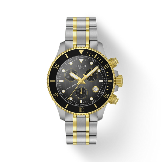 Tissot Seastar 1000 Chronograph 38 MM Quartz Graded Grey-Black Dial Watch T120.217.22.061.00
