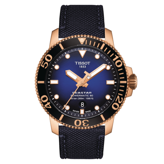 TISSOT SEASTAR 1000 POWERMATIC 80 AUTOMATIC 43 MM WATCH - T120.407.37.041.00