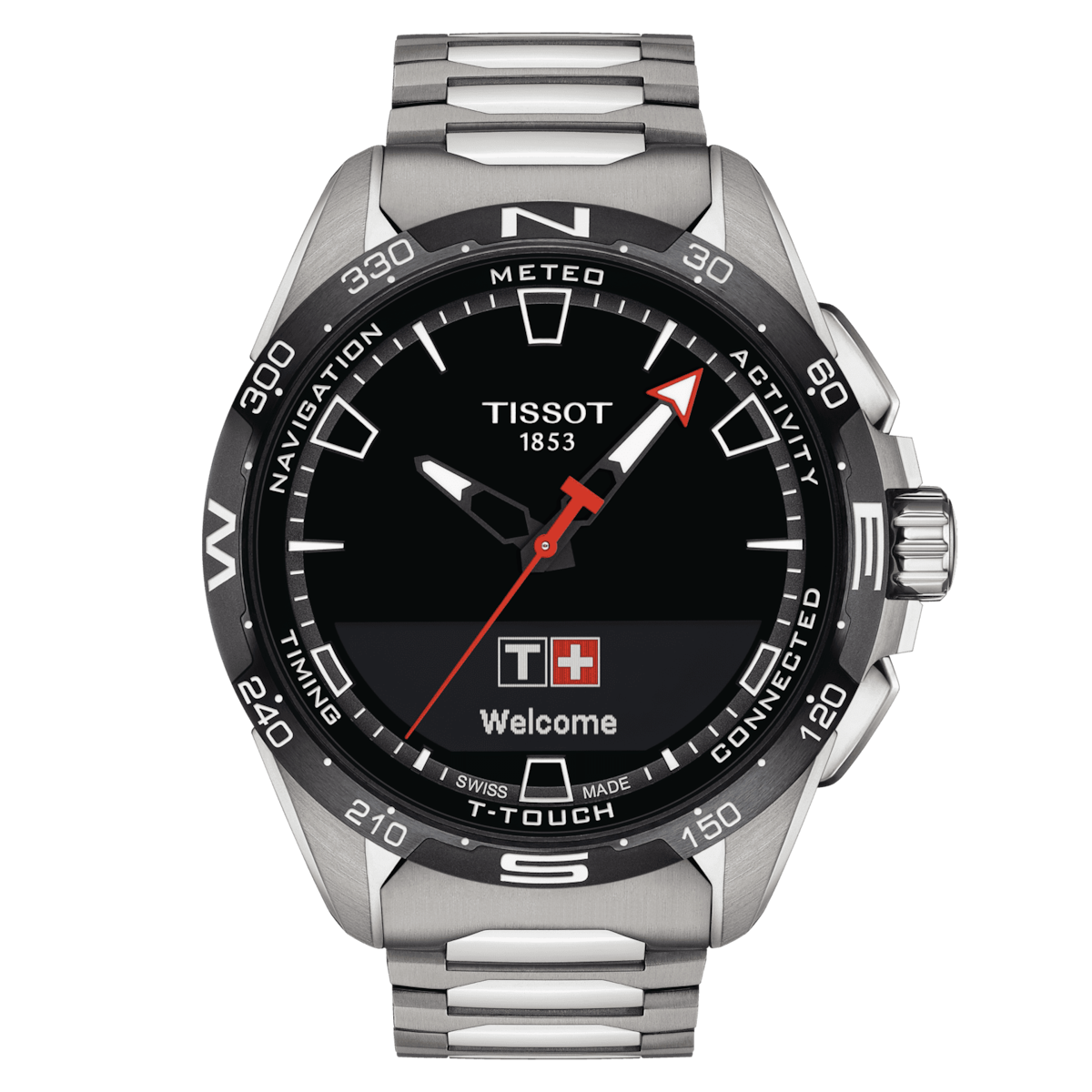 TISSOT T-TOUCH CONNECT SOLAR TITANIUM 47.5 MM WATCH - T121.420.44.051.00