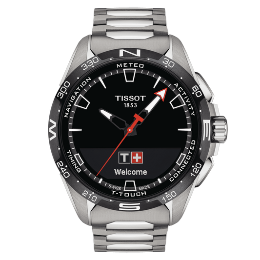 TISSOT T-TOUCH CONNECT SOLAR TITANIUM 47.5 MM WATCH - T121.420.44.051.00