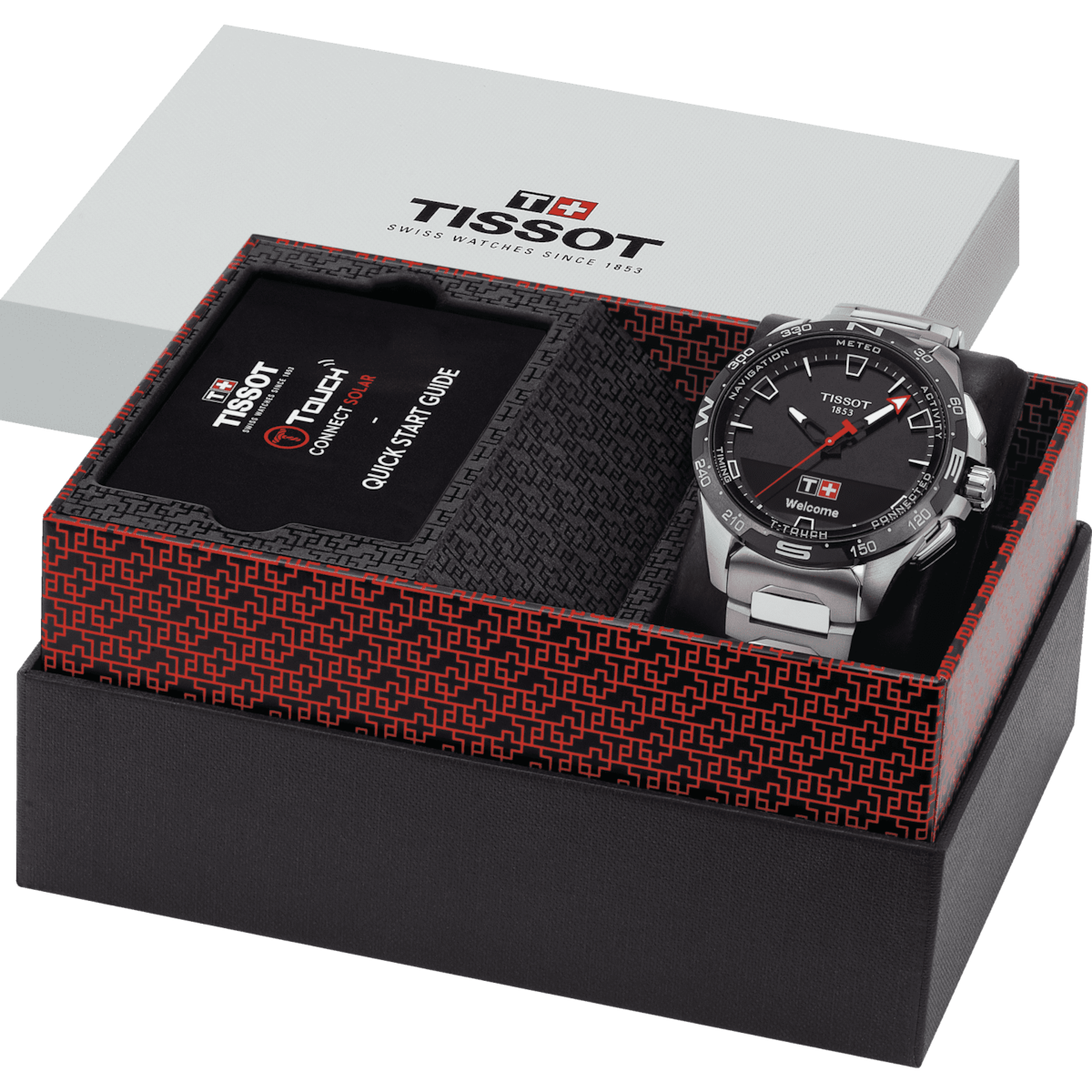 TISSOT T-TOUCH CONNECT SOLAR TITANIUM 47.5 MM WATCH - T121.420.44.051.00