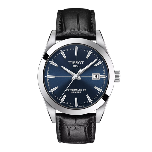 Tissot Gentleman Powermatic 80 Silicium 40 MM Automatic Blue Dial Watch T127.407.16.041.01