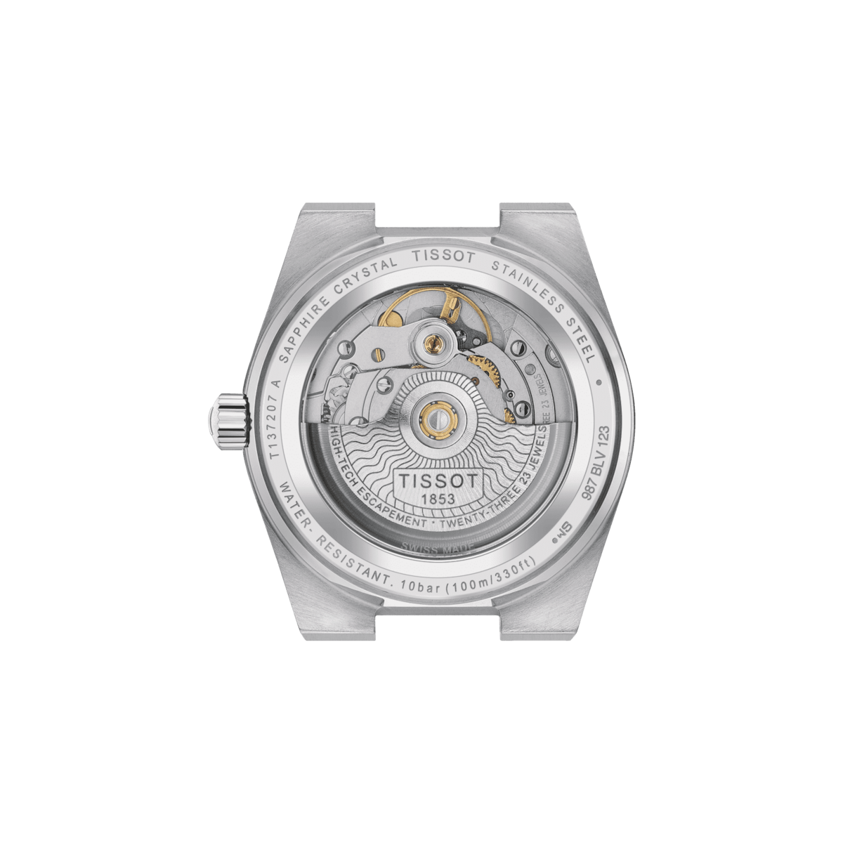 TISSOT PRX POWERMATIC 80 35MM STAINLESS STEEL AUTOMATIC WATCH T137.207.11.041.00