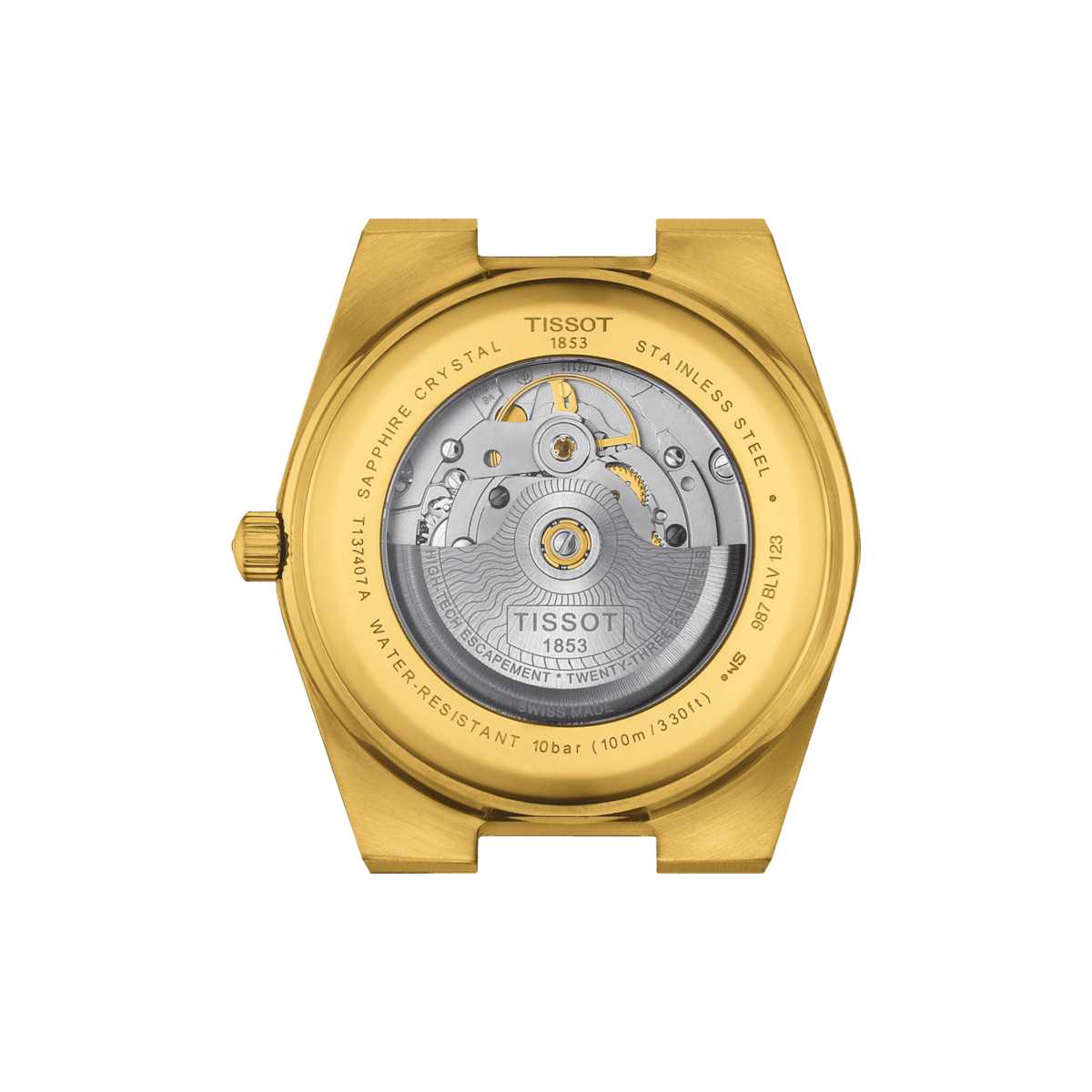 Tissot PRX Powermatic 80 SS 40 SS Full Gold Automatic Watch T137.407.33.021.00