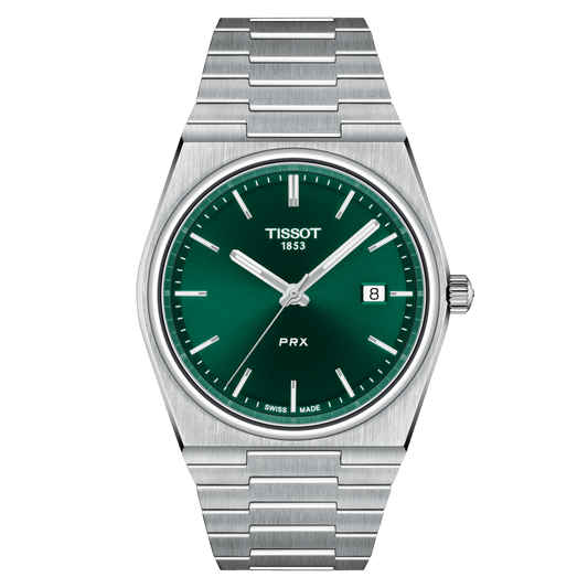 Tissot PRX 40 MM SS Green Dial Quartz Watch T137.410.11.091.00