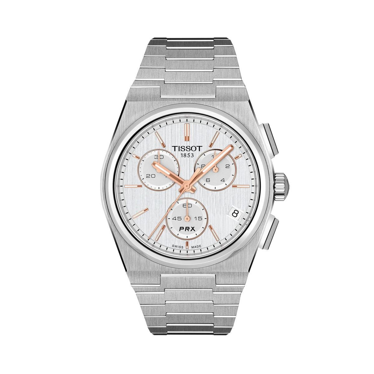 Tissot PRX Chronograph 41mm Quartz Silver Dial Watch T137.417.11.031.00
