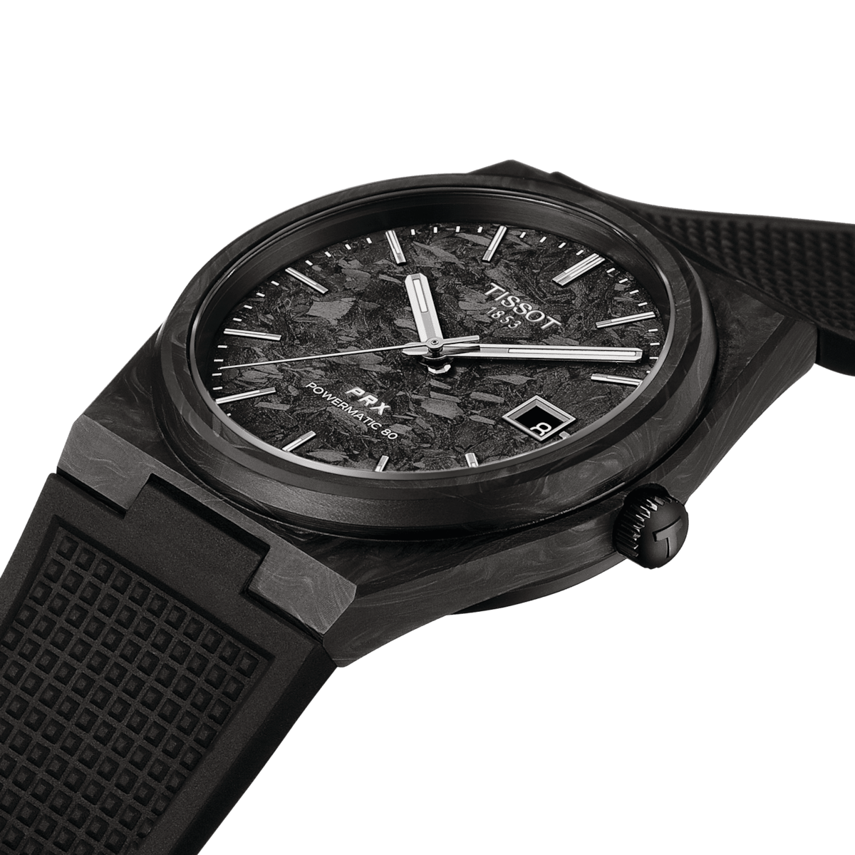 Tissot PRX Powermatic 80 Carbon 40.5 MM Automatic Watch T137.907.97.201.00