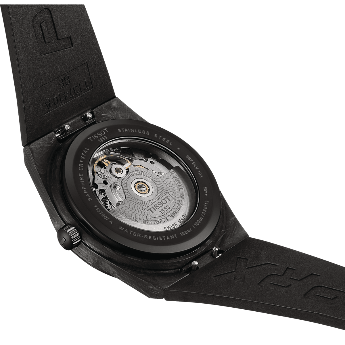 Tissot PRX Powermatic 80 Carbon 40.5 MM Automatic Watch T137.907.97.201.00