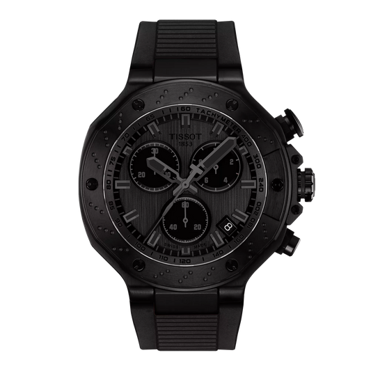 Tissot T-Race Quartz EOL Chronograph 45 MM Dark Grey Dial Watch T141.417.37.061.00
