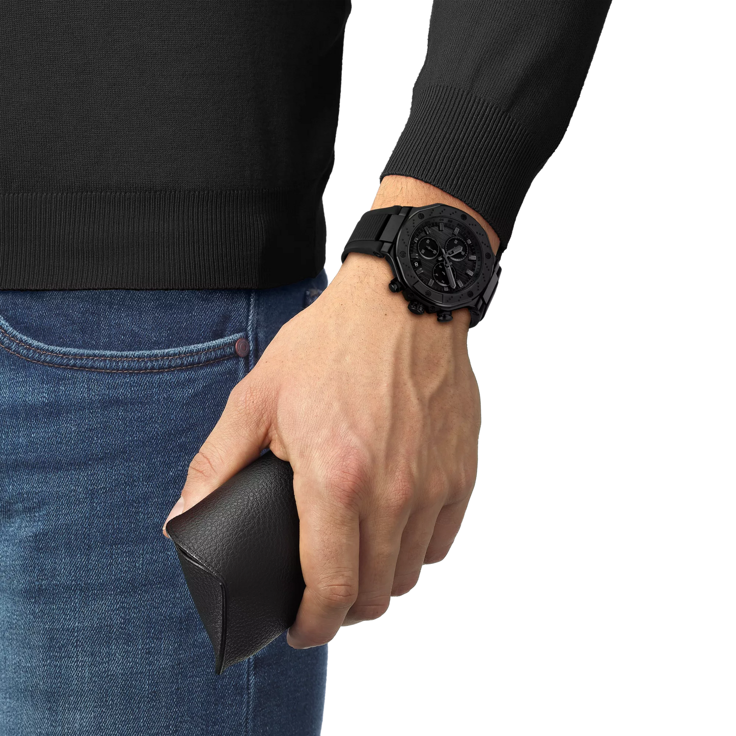 Tissot T-Race Quartz EOL Chronograph 45 MM Dark Grey Dial Watch T141.417.37.061.00