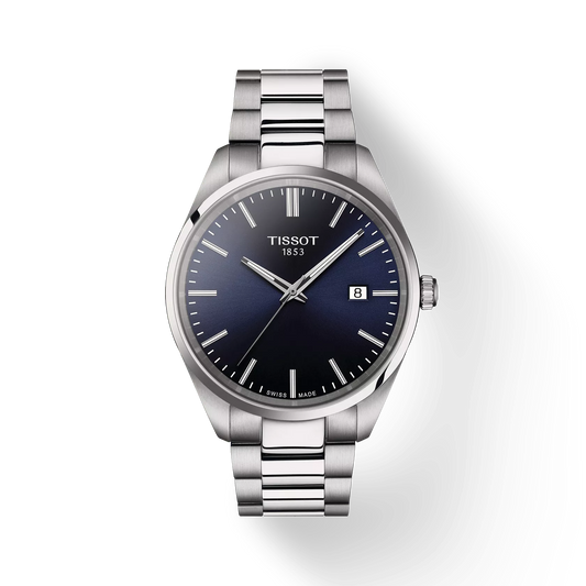 Tissot PR 100 Quartz 40 MM SS Blue Dial Watch T150.410.11.041.00